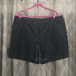 💜3 FOR $30- 20W Denim Shorts